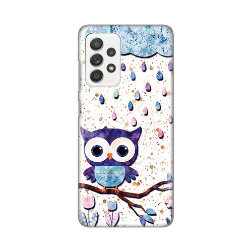 Torbica Silikonska Print Skin za Samsung A525F/A526B/A528B Galaxy A52 4G/A52 5G/A52s 5G Owl slika 1