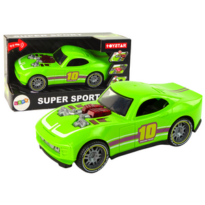 Toystar zeleni sportski auto s efektima 1:14