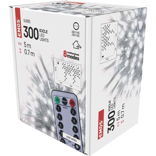 Emos LED svetlosni lanac - Ledenica 300 LED 5m MTG-D4CC02 slika 6