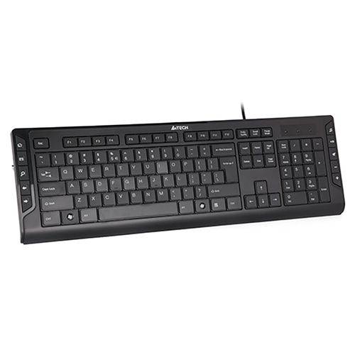 A4 TECH KD-600 X-SLIM USB US crna tastatura slika 2