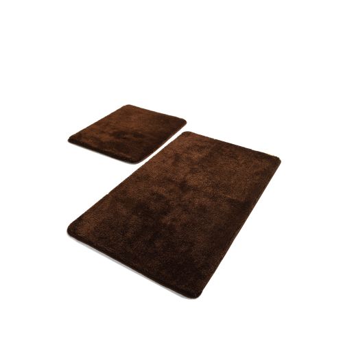 Havai - Brown Brown Acrylic Bathmat Set (2 Pieces) slika 2