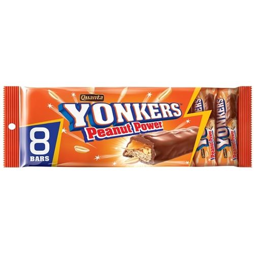 Quanta Yonkers čokoladni vafli Peanut 8kom x 16g slika 1