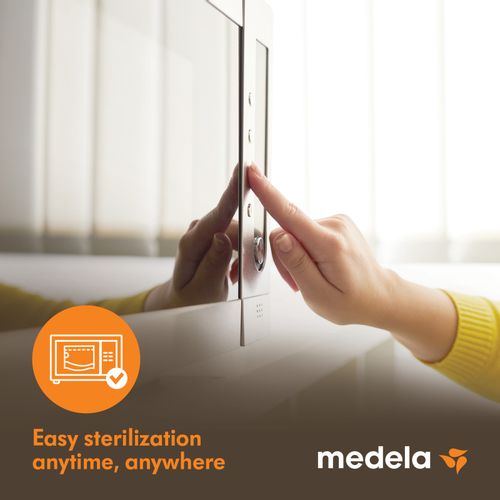 Medela - Medela - -  Quick Clean Microwave Bags - Kese za sterilizaciju u mikrotalasnoj (5 kom) slika 2