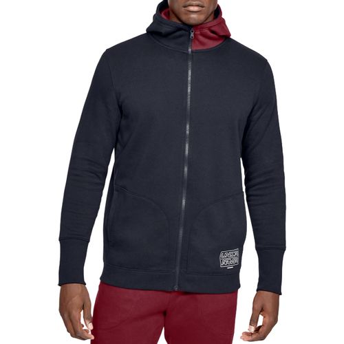 Under armour baseline fleece fz hoodie 1343006-002 slika 1