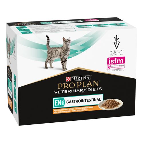 PRO PLAN VETERINARY DIETS EN Gastrointestinal, kod gastrointestinalnih poremećaja, 4x(10x85g)  slika 1