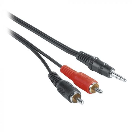 Hama Audio Kabl 3.5mm (muški) na 2x èinè (muški), 2.0m slika 1