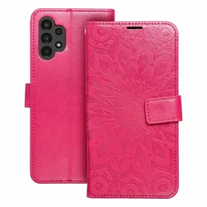 MEZZO Book case preklopna torbica za SAMSUNG GALAXY A13 4G mandala magenta