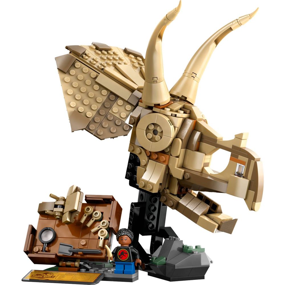 LEGO 76969 Fosili dinosaura - Lobanja Triceratopsa slika 2