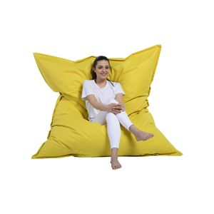 Atelier Del Sofa Giant Cushion 140x180 - Yellow Yellow Garden Bean Bag