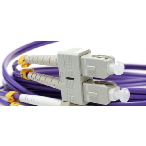 FO SC/UPC - SC/UPC MM 2M OM4 DX Purple slika 1