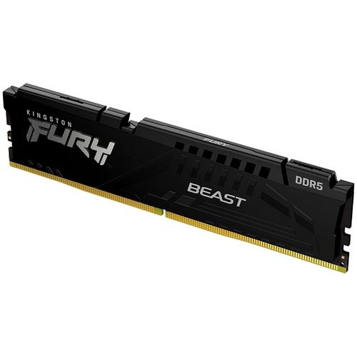 Kingston KF560C40BB-16 DDR5 16GB 6000MHz [FURY BEAST], Non-ECC UDIMM, CL40 1.35V, 288-Pin 1Rx8, w/Heatsink, XMP slika 1