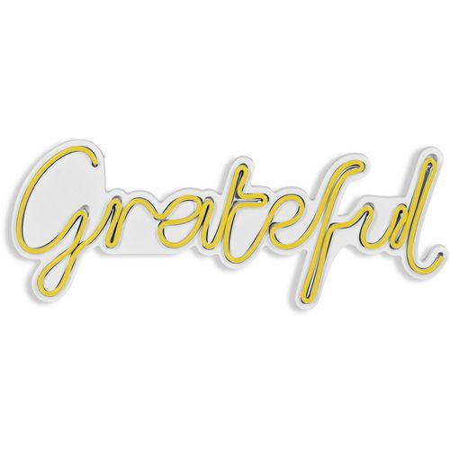 Wallity Ukrasna plastična LED rasvjeta, Grateful - Yellow slika 15