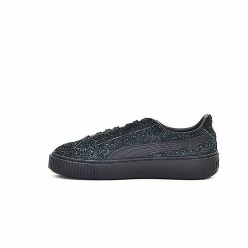 Ženske Sportske Tenisice Puma Suede Platform Eletal - Crne slika 1