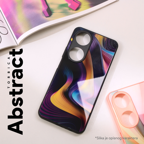 Torbica Abstract za Xiaomi Redmi Note 13 4G crna slika 2