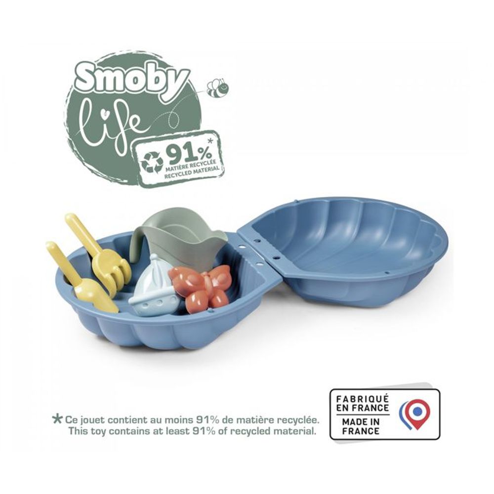 SMOBY Pješčanik Double Garni Mini sa dodacima slika 3