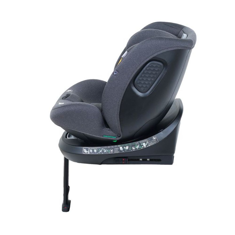 Jungle Rotirajuća autosjedalica JET 360° i-Size Isofix, Crna slika 7