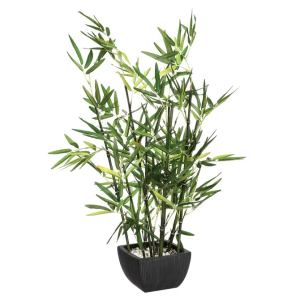 Atmosphera umjetno cvijeće u tegli bambus 70cm pes/polistiren crna