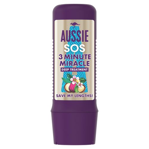 Aussie SOS Save My Lengths 3 Minute Miracle dubinski balzam za kosu, 225ml slika 1