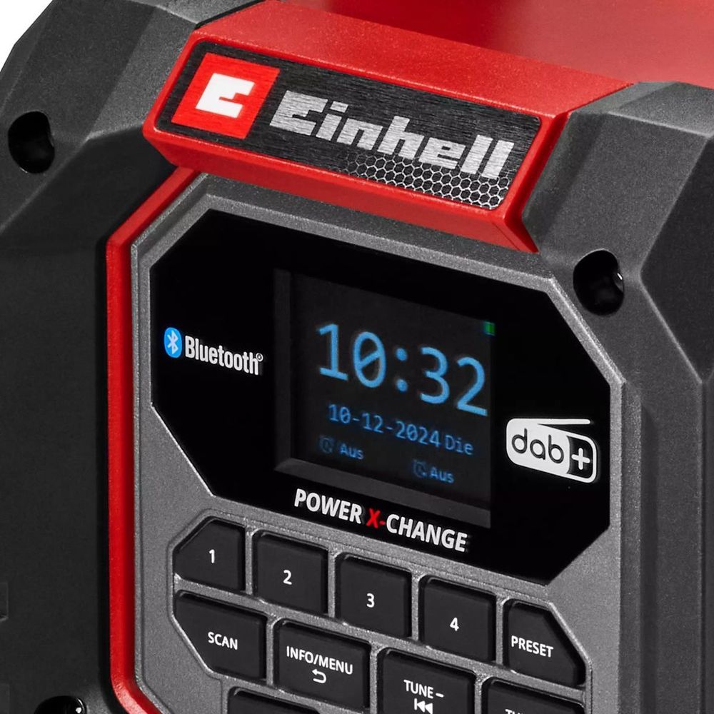 PXC aku radio TE-CR 18 Li DAB+/FM/BT - Solo + Baterija 4 Ah 18V i punjač slika 7