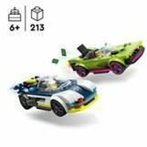 Playset Lego 60415 Police Car and Power Sport Car slika 6