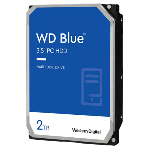 HDD WD 2TB 3.5" SATA III 256MB 7.200rpm WD20EZBX Blue slika 1