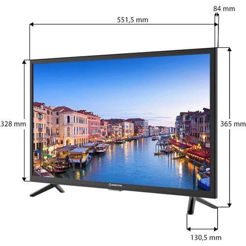 MANTA TV LED 24" HD, 220V+12V, HDMI, USB, CI+, COAX, miniAV, DVB-C/T2 24LHN122T slika 3