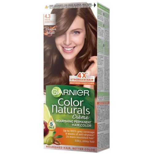 Garnier Color Naturals Farba za kosu 4.3 Natural Golden Brown slika 1