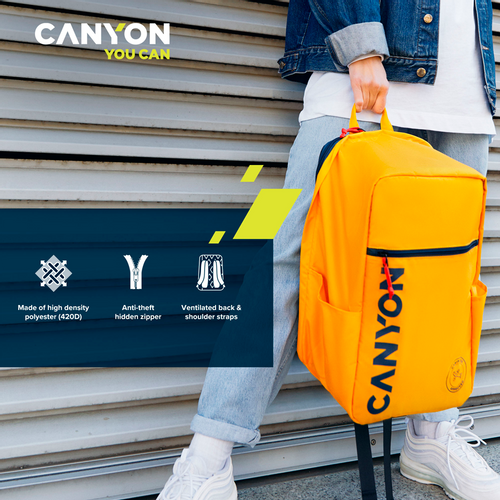 CANYON cabin size backpack for 15.6" laptop  slika 10