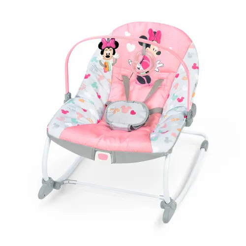 Kids II Disney Baby Ležaljka Minnie Mouse Forever Besties™ 0-30M (Max 18Kg) 12209 slika 1