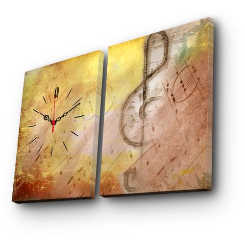 Wallity Zidni sat dekorativni na platnu (2 komada), 2P3040CS-134 slika 4