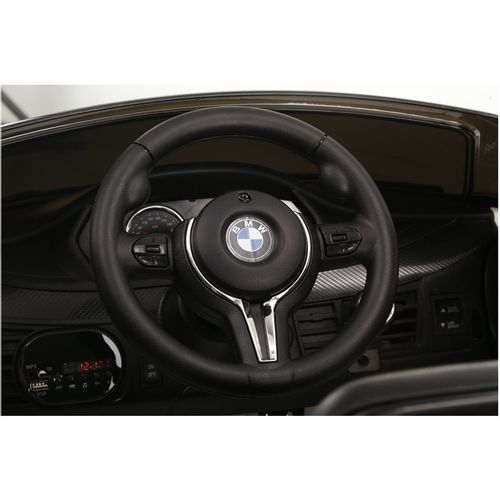 Licencirani auto na akumulator BMW X6 - crni/lakirani slika 5