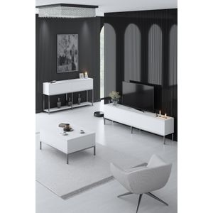 Lord - White, Silver White
Silver Living Room Furniture Set