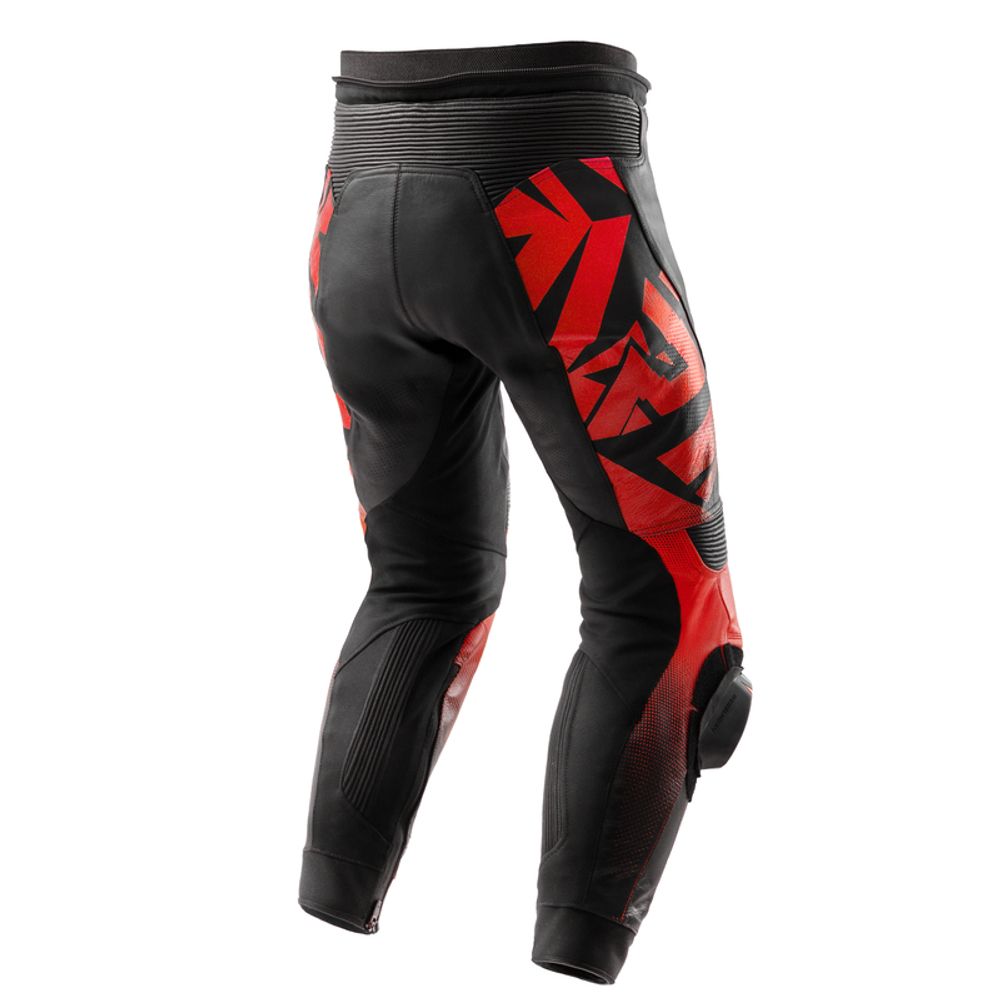 Rebelhorn Inferno kožne pantole fluo crvene slika 2