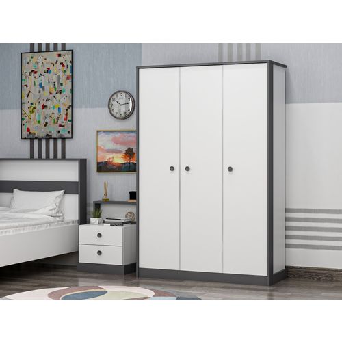 Life - White, Anthracite Anthracite
White Wardrobe slika 2