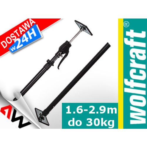 Wolfcraft teleskopska podupirač za strop 1,6 - 2,9m slika 4