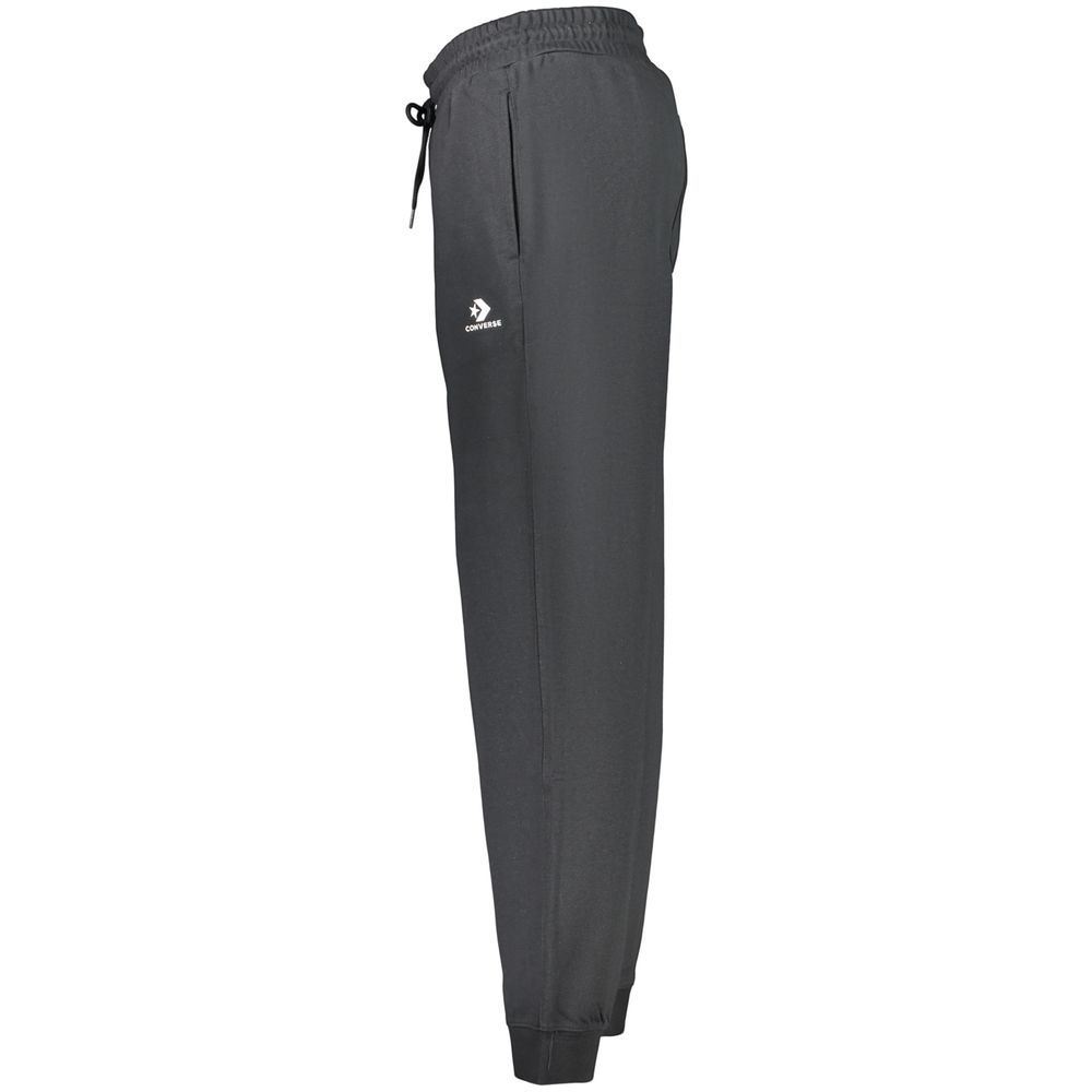 CONVERSE MEN'S BLACK LONG TRACKSUIT PANTS slika 3