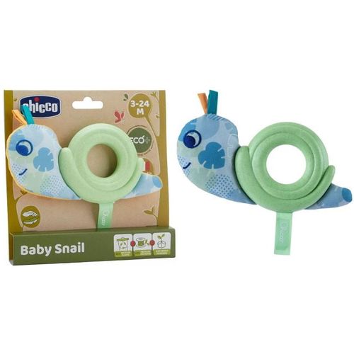 Chicco Zvečka Eco+ Baby Snail - Puž 3-24mj slika 1