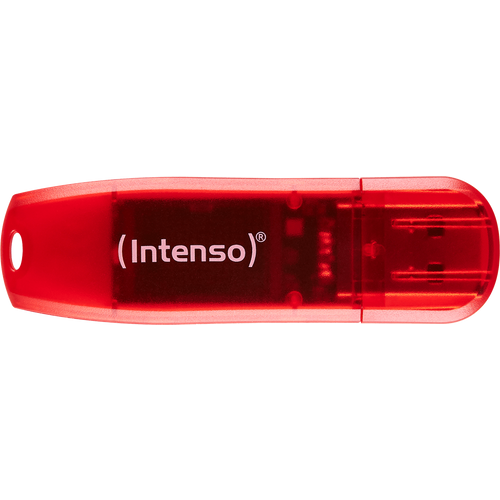 (Intenso) USB Flash drive 128GB Hi-Speed USB 2.0, Rainbow Line, RED - USB2.0-128GB/Rainbow slika 2