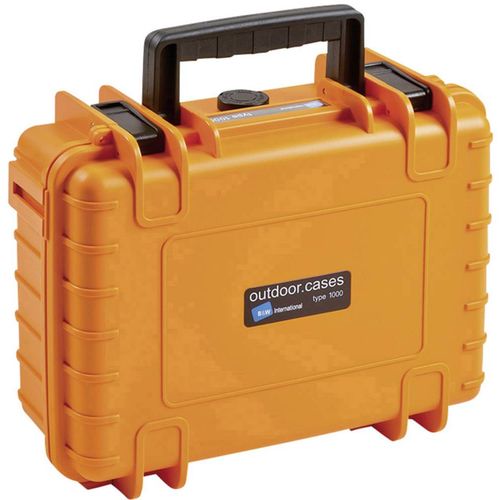 B &amp; W International Outdoor kofer  outdoor.cases Typ 1000 4.1 l (Š x V x D) 270 x 215 x 105 mm narančasta 1000/O/SI slika 3