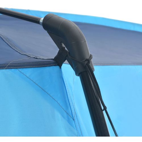 Šator za bazen od tkanine 500 x 433 x 250 cm plavi slika 4