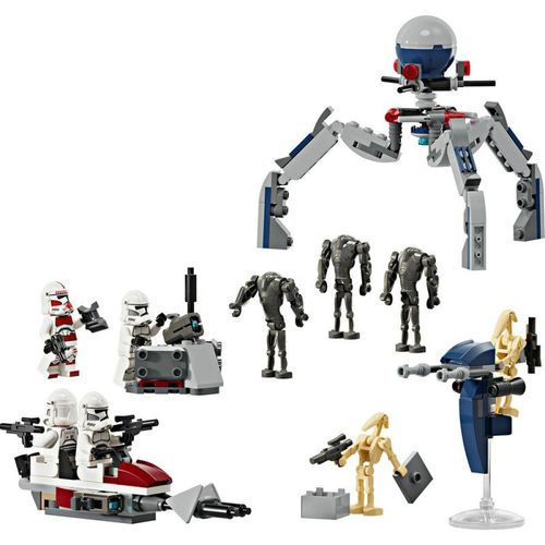 Lego Star Wars Tm Clone Trooper And Battle Droid slika 6