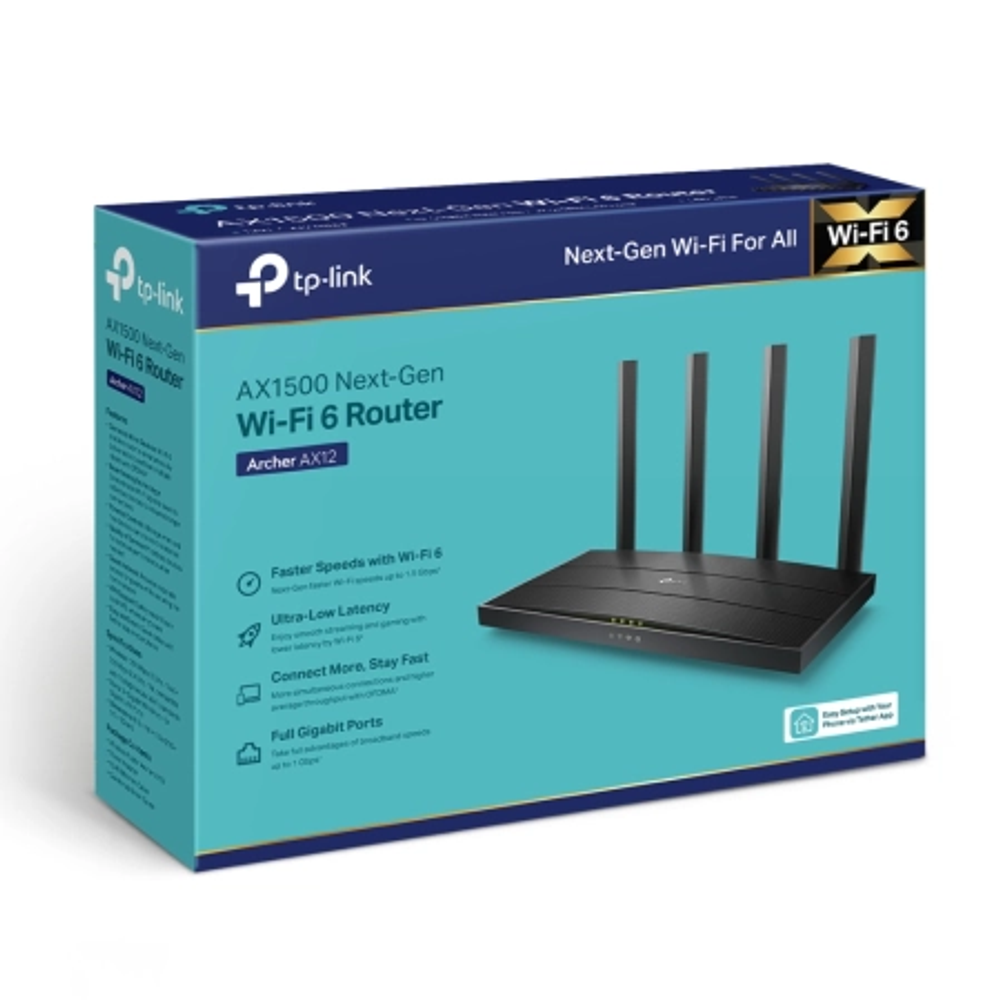 TP-Link Archer AX12 AX1500 Wireless Dual Band Gigabit Router slika 4
