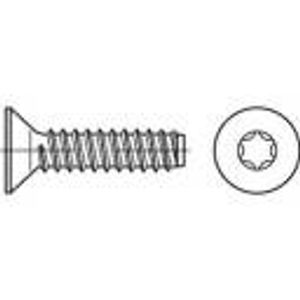 TOOLCRAFT 149898 vijci s upuštenom glavom za lim 6.3 mm 16 mm T-profil čelik galvansko pocinčani 500 St.