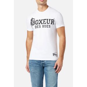 Boxeur m.majica kratki rukav, bijelo/crna