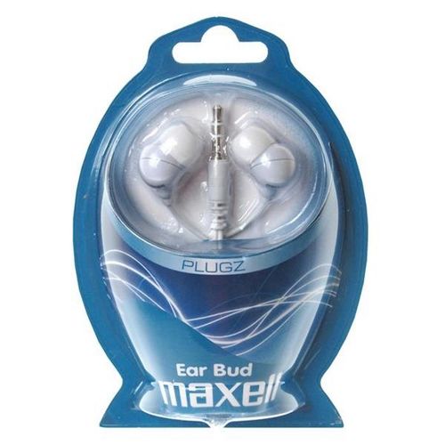 Maxell Plugz in-ear slušalice, bijele slika 1