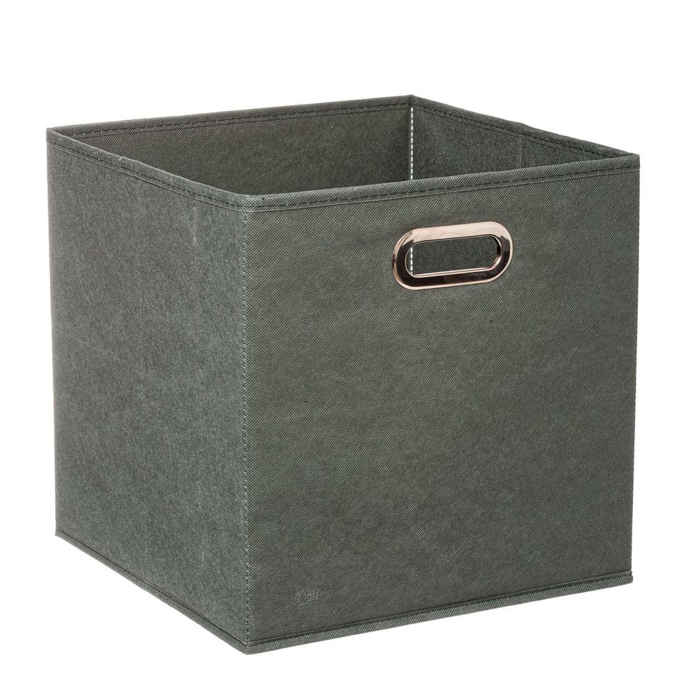 FIVE Kutija za odlaganje 31x31x31cm Maslinasto zelena slika 1