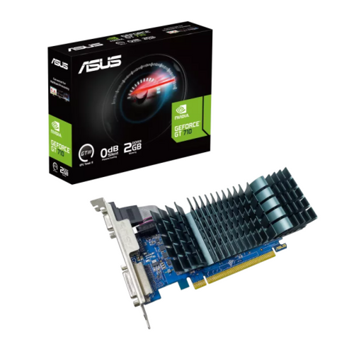 SVGA PCIE ASUS GT710-SL-2GD3-BRK-EVO 2GB DDR3 64bi slika 1