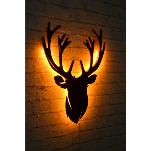 Wallity Deer 2 - Dekorativna LED rasveta u žutoj boji slika 2