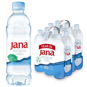 Jana pet 0,5l 12/boca XXL