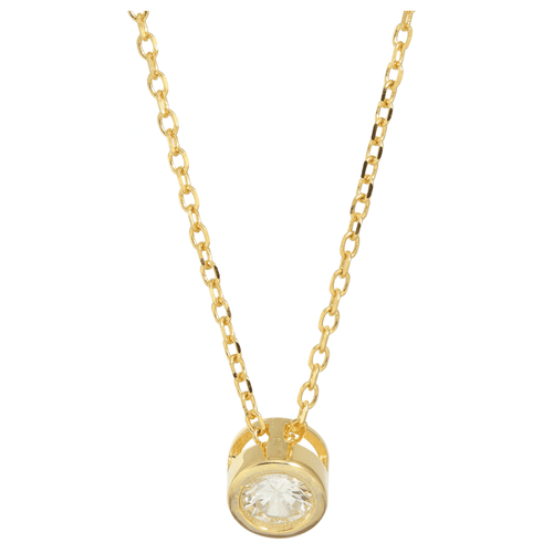 J&B Jewellery 925 Srebrna ogrlica Q4-Gold slika 1